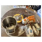ABLA Vacuum Degassing Chamber with TW-1K Single Stage Vacuum Pump and Accessories