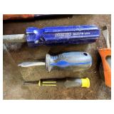 Enderes Tools Screwdriver, Power Torque Screwdriver, Matco Screwdriver, and Wire Crimper