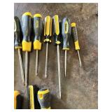 Stanley and Miscellaneous Screwdrivers including Flathead and Phillips Types