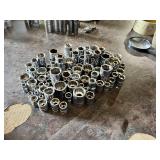 Huge Lot of Husky Sockets including Metric and SAE Sizes