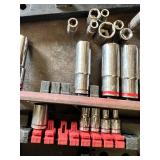 Variety of 1/4" Drive Sockets
