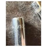 Mac Deep Sockets Including 11/16, 1/2, 13/32, and 7/16