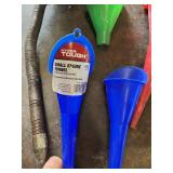 Lot of assorted funnels