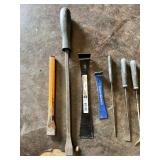 Pry Bars and Pick Tools including HDX Pry Bar, Dasco Pro Pry Bar, and Mayhew Tools Pick Set