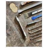 Pry Bars and Pick Tools including HDX Pry Bar, Dasco Pro Pry Bar, and Mayhew Tools Pick Set