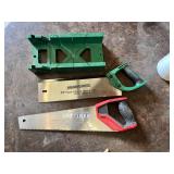 Masterforce 14" Box Saw & Miter Box Combo, Craftsman Hand Saw