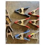 Spring clamps, including Irwin and Tool Shop and More