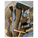 Telescopic Squeegee and Brushes Set with Auto Trim Removal Kit and Scissor Jack