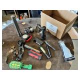 Lot of Various Flashlights and Headlamps