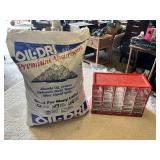 Oil-Dri Premium Absorbent and Plastic Storage Drawers