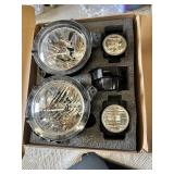 SUPAREE 9 Inch R. Wrangler JL JLU Lighting Set and Panel