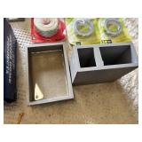 Better Home Products Towel Rings and Accessories, Storage Rack, and Tape Lot