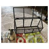 Better Home Products Towel Rings and Accessories, Storage Rack, and Tape Lot