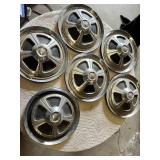 American Motors Hubcaps Lot of 6