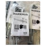 IKEA Markhus Arm Assemblies and Hinges, Caster Wheels and Parts