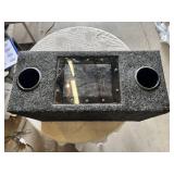 MTX Road Thunder Two Subwoofer Enclosure with Dual Ports 28x12x16