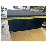 SDX Dual Speaker Box Enclosure 27 3/4" Long