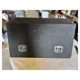 SDX Dual Speaker Box Enclosure 27 3/4" Long