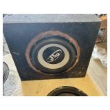 Subwoofer Box with MA Audio Speakers and Other Speakers
