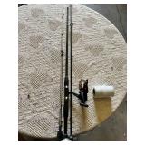 Zebco and Matzua Fishing Reels with Rods