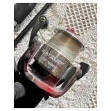 Zebco and Matzua Fishing Reels with Rods