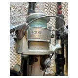 Fishing Rods and Reels including Shimano Sienna, Azura, and Shakespeare Ugly Stik