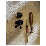 Zebco 404 Fishing Reels, Mini Fishing Rod, Fish