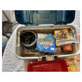 Spider-Man Themed Fishing Tackle Boxes with Fishing Gear and Other Tackle Box with Gear
