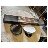 U.S. Marine Corps Sword with Box, Dress Cap with Emblem, and Cloth Cover