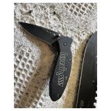 Kershaw Pocket Knives and Survivor Hunting Knife with Sheath
