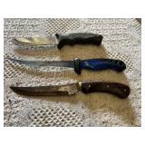 Gerber and "Mustad" Knives