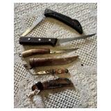Rapala Fillet Knife, R.H. Forschner Co. Knife, Vintage Knives with Sheaths
