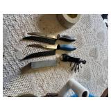 Knife Set with Multi-Tool and Sharpening Stone