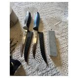 Knife Set with Multi-Tool and Sharpening Stone