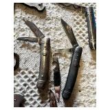 Assorted Pocket Knives and Multi-Tools