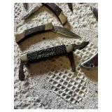 Assorted Pocket Knives including Winchester and Various Brands