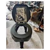 Reliance Fold-To-Go Portable Toilet with Instructions and Foot Pads