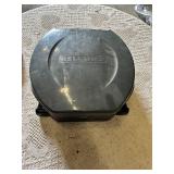 Reliance Fold-To-Go Portable Toilet with Instructions and Foot Pads