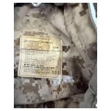 U.S. Marine Corps Uniform Assortment Including Marpat and Woodland Camo with Accessories