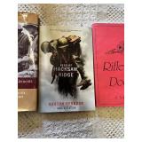 Guidebook for Marines, Six Essential Elements of Leadership by Col Wesley L Fox, Hero of Hacksaw Ridge by Booton Herndon, and Rifleman Dodd by C.S. Forester