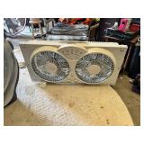 Genesis Twin Window Fan and Wind Machine Fan