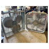 Kmart Model 209047 Box Fan and Lasko Box Fan