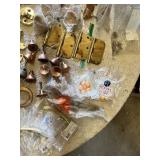 Assorted Hardware including Hickory and Baldwin Components, Hinges, Handles, and Cabinet Knobs