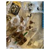 Assorted Hardware including Hickory and Baldwin Components, Hinges, Handles, and Cabinet Knobs