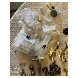 Assorted Hardware including Hickory and Baldwin Components, Hinges, Handles, and Cabinet Knobs