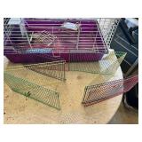 Small Animal Cage with Panels and Accessories
