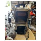 Pet Carriers with Plush Bed and Holiday Owl Decoration