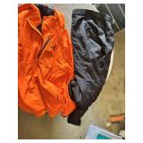 Mossy Oak Blaze Orange Jacket XL and The North Face Black Pants M