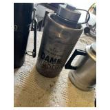 Thermos, Growler, and Flask Collection including TAL Ranger Pro 64oz, Vintage Aladdin, and Metal Pitcher