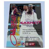 Kevin Garnett Autographed RC Limited Edition Numbered 65/260 - RARE! - 1995 Signature Rookies AutoBilia Promo Card - Minnesota Timberwolves